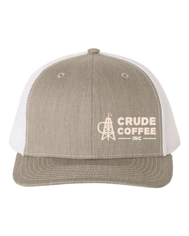 CCI Hat - Heathered Gray/White