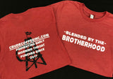 "Blended By" Red Short Sleeve Tee