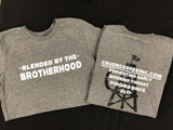 "Blended By" Gray Short Sleeve Tee